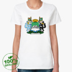 Женская футболка органик