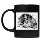 Кружка цветная UV-DTF