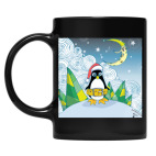 Кружка цветная UV-DTF