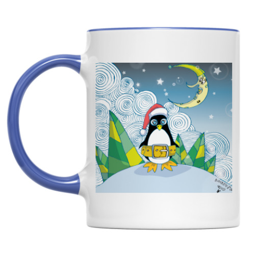 Кружка пингвин