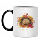 Кружка двухцветная