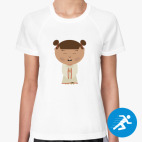 Женская спортивная футболка