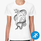 Женская спортивная футболка