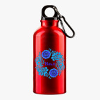 Металлическая бутылка 400 мл UV-DTF