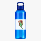 Прозрачная спортивная бутылка