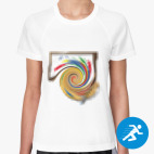 Женская спортивная футболка