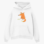 Толстовка худи оверсайз