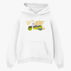 Толстовка худи оверсайз