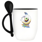 Кружка с ложкой