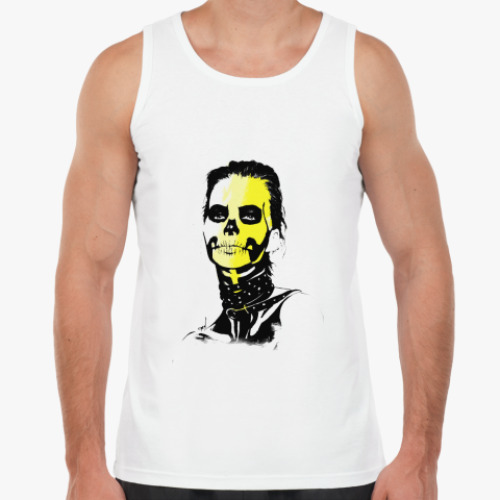 Майка с принтом Sugar skull