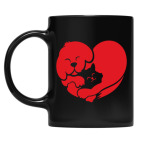 Кружка цветная UV-DTF