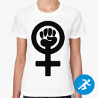 Женская спортивная футболка