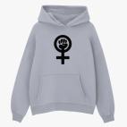 Толстовка худи оверсайз