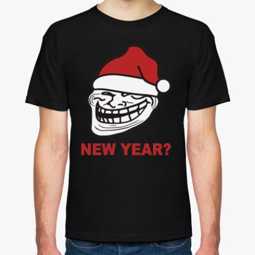 Футболка Новогодний Trollface
