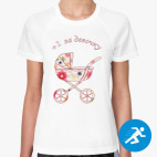 Женская спортивная футболка