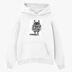 Толстовка худи оверсайз