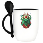 Кружка с ложкой