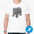 Мужская спортивная футболка