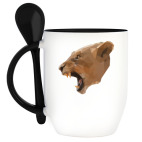 Кружка с ложкой