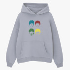 Толстовка худи оверсайз