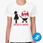 Женская спортивная футболка