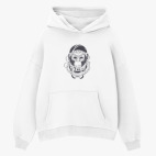 Толстовка худи оверсайз