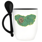 Кружка с ложкой