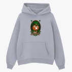 Толстовка худи оверсайз