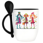 Кружка с ложкой