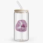 Банка с бамбуковой крышкой