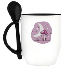 Кружка с ложкой