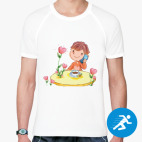 Мужская спортивная футболка