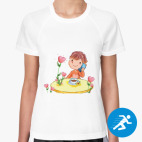 Женская спортивная футболка