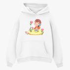 Толстовка худи оверсайз