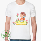 Мужская футболка органик