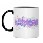 Кружка двухцветная