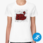 Женская спортивная футболка