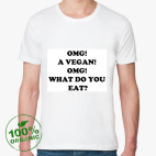 Мужская футболка органик