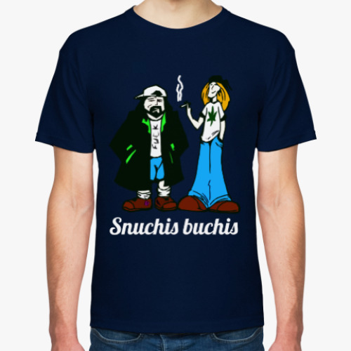 Футболка с принтом Snuchis buchis