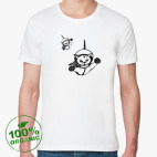 Мужская футболка органик