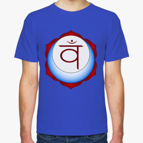 Футболка с принтом Янтра Свадхистана чакры