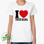 Женская футболка органик