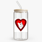 Банка с бамбуковой крышкой