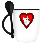 Кружка с ложкой