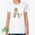 Женская футболка органик