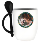 Кружка с ложкой