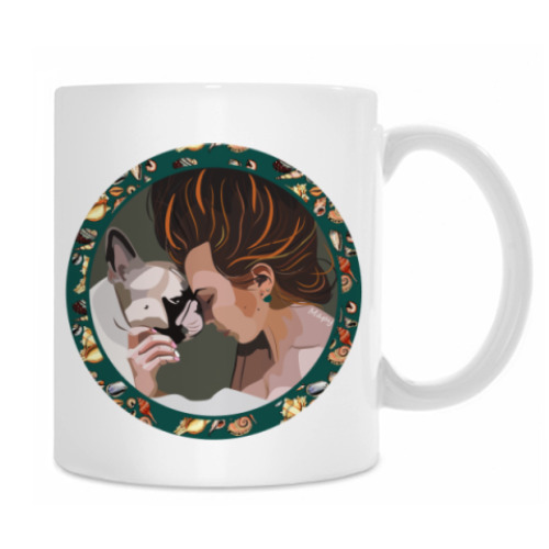 Кружка с принтом Доброе утро, друг