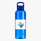 Прозрачная спортивная бутылка