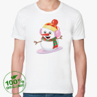 Мужская футболка органик