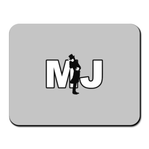 Коврик для мыши  'Letters&Man'